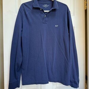 Vineyard Vines Navy Blue cotton pullover